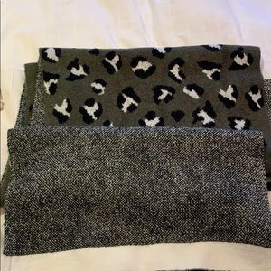 Zara reversible scarf